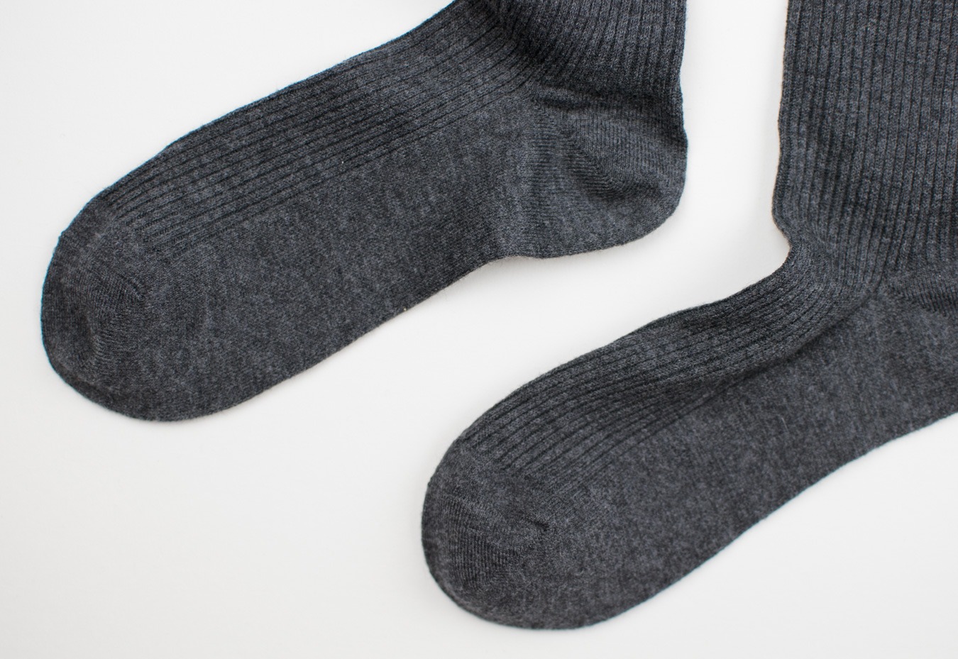 Men's Minimal Wool Crew Socks - DESEQUEEN