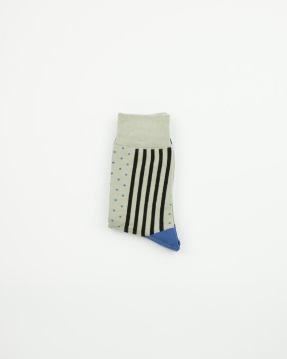 mensdotsockswithblackstripesdetail