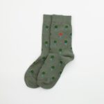 MensLittleButtonManCrewSocksGreen