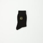 MensBlackHelloMondaySocks