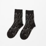 Women's Abstract Portrait Sock