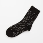 Women's Abstract Portrait Sock