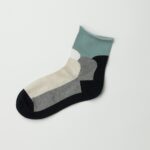 WomensMultiColorBlockMiniCrewSocks